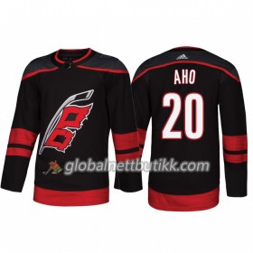 Carolina Hurricanes Hockeydrakt Aho 20 Alternate 2018-2019 Adidas Authentic - Herre